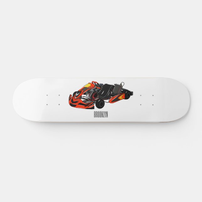 Skateboard dessin animé de Kart racing (Horz)