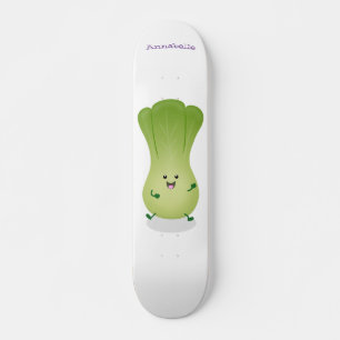 Skateboard dessin animé mignon de bok choy