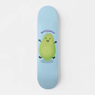 Skateboard dessin de la patte papaye de Cute kawaii