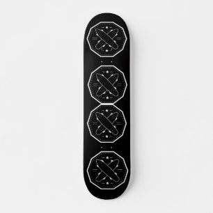 Skateboard Deux skateboards l'un contre l'autre