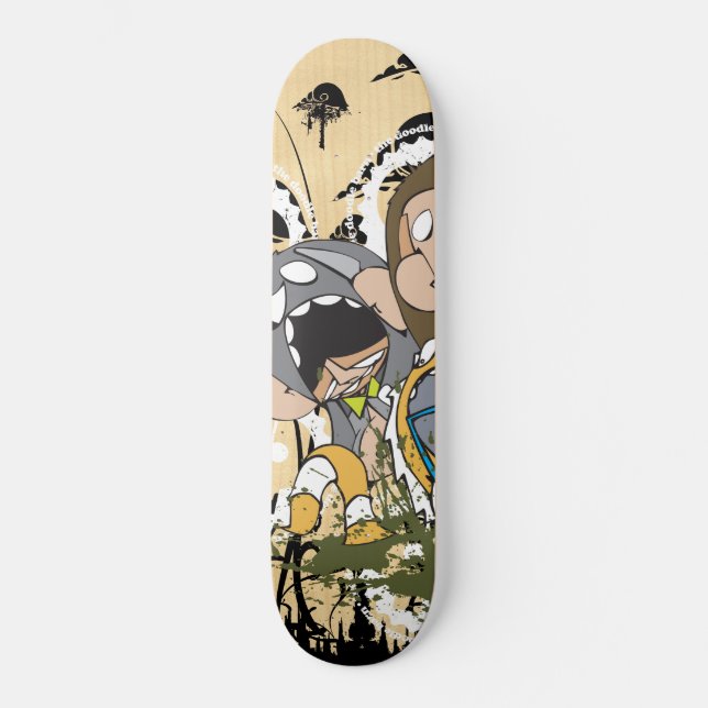 Skateboard Dezeinswell "Entourage Partie 1" (Recto)