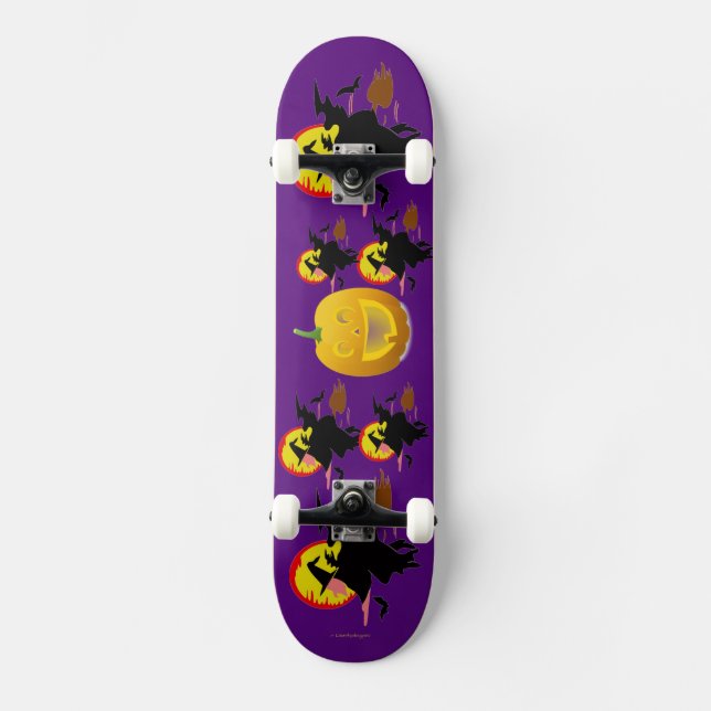 SKATEBOARD D'HALLOWEEN PRO SHREDDERS GAMES (Recto)