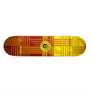 Skateboard Diable du plan B/Sun