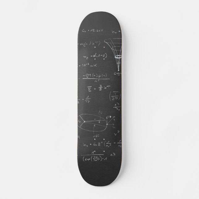 Skateboard Diagrammes et formules d'astrophysique (Recto)