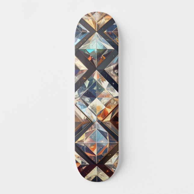 Skateboard Diamant Carré (Recto)