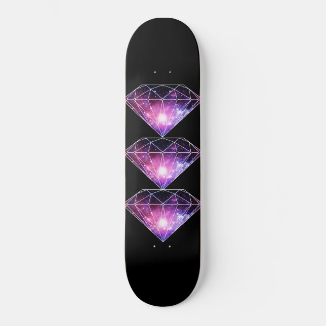 Skateboard Diamant cosmique (Recto)