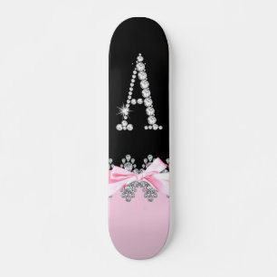 Skateboard Diamond Delilah Initial : A