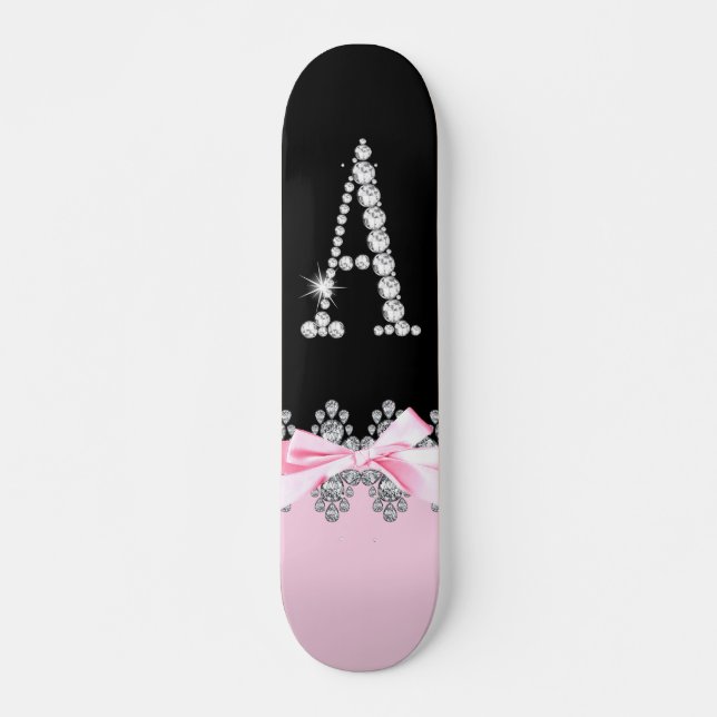 Skateboard Diamond Delilah Initial : A (Devant)