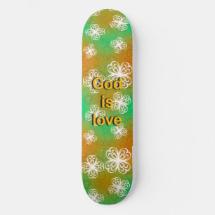 Skateboard Dieu est amour