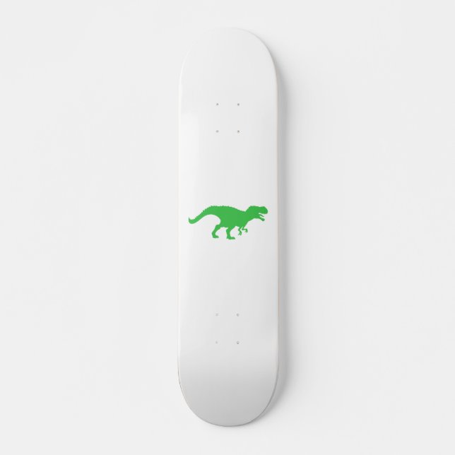 Skateboard Dinosaur T-Rex - Choose background color (Devant)