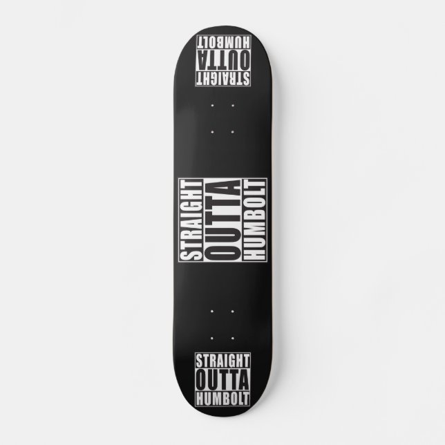 Skateboard Directement de Humbolt Californie (Recto)