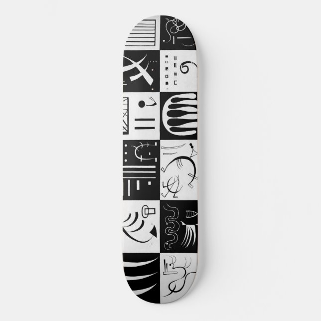 Skateboard Dix sur trente | Wassily Kandinsky | (Recto)