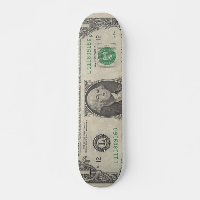 Skateboard dollar (Devant)