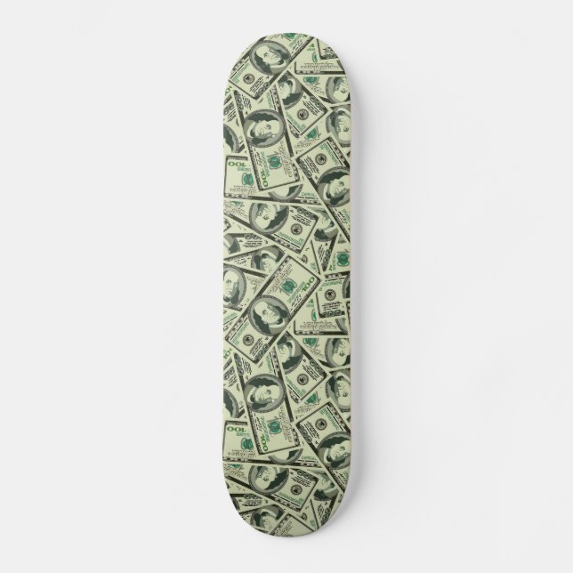 Skateboard Dollar bills Money (Recto)