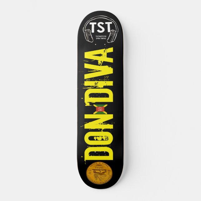Skateboard DON DIVA Planche à roulettes (Recto)