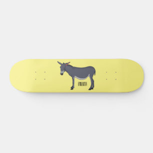 Skateboard Donkey cartoon