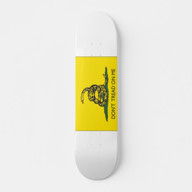 Skateboard dont_tread_on_me (Devant)