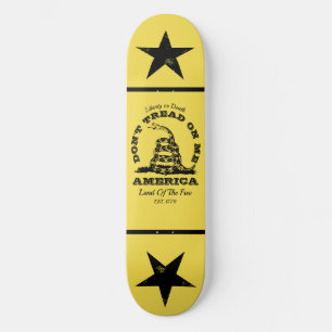 Skateboard Don't Tread On Me