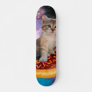 Skateboard Donut Cat - Amateur de Donut