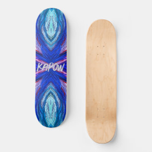 Skateboard Doodart blues et violet