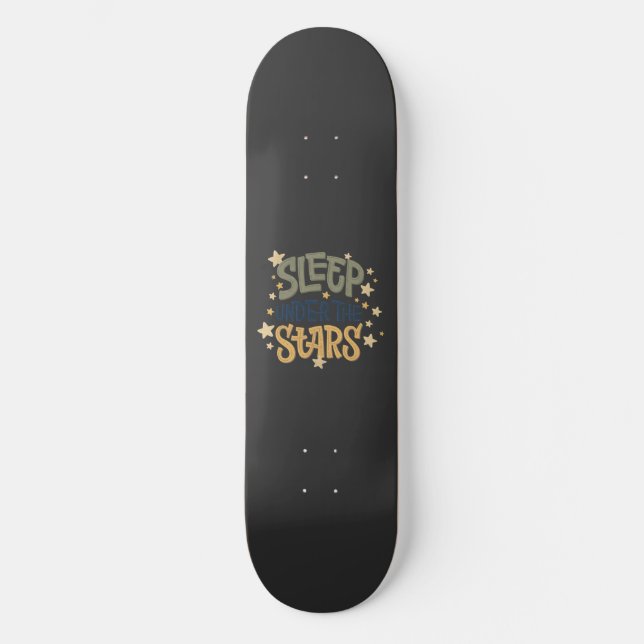 Skateboard Dormez sous les étoiles (Recto)