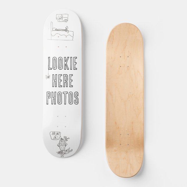Skateboard Dormir avec les poissons (Recto)