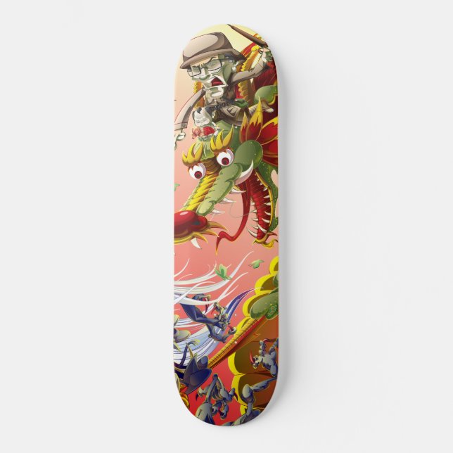 Skateboard Dragon (Recto)