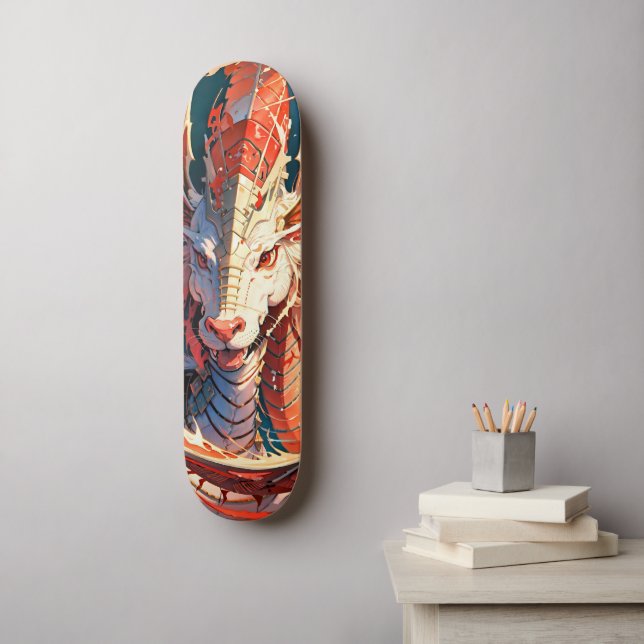 Skateboard Dragon (Art mural)