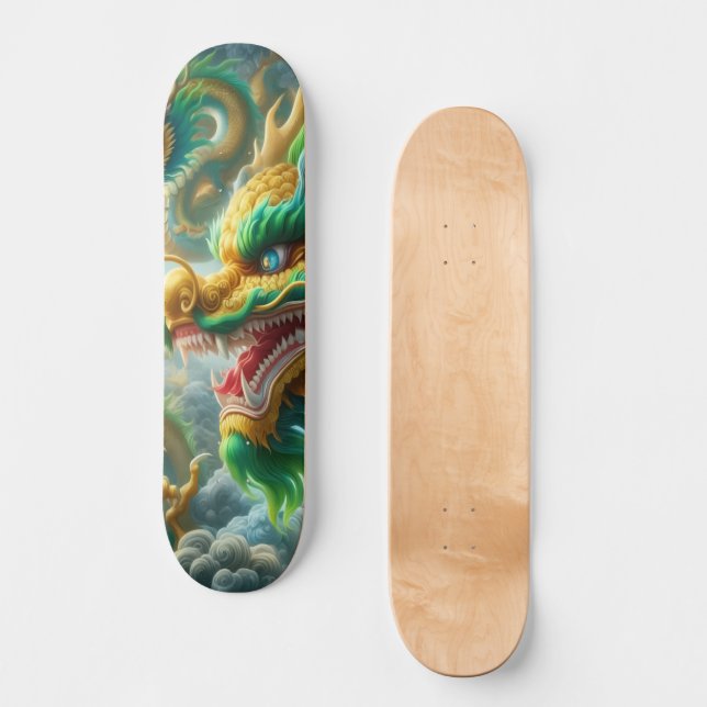 Skateboard Dragon (Recto)