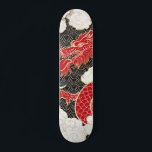 Skateboard Dragon chinois<br><div class="desc">Dragon chinois dans les nuages.</div>