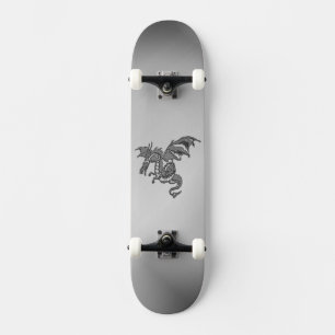 Skateboard Dragon d'argent