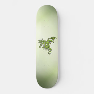 Skateboard Dragon de combat vert