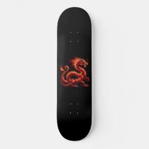 Skateboard Dragon de feu