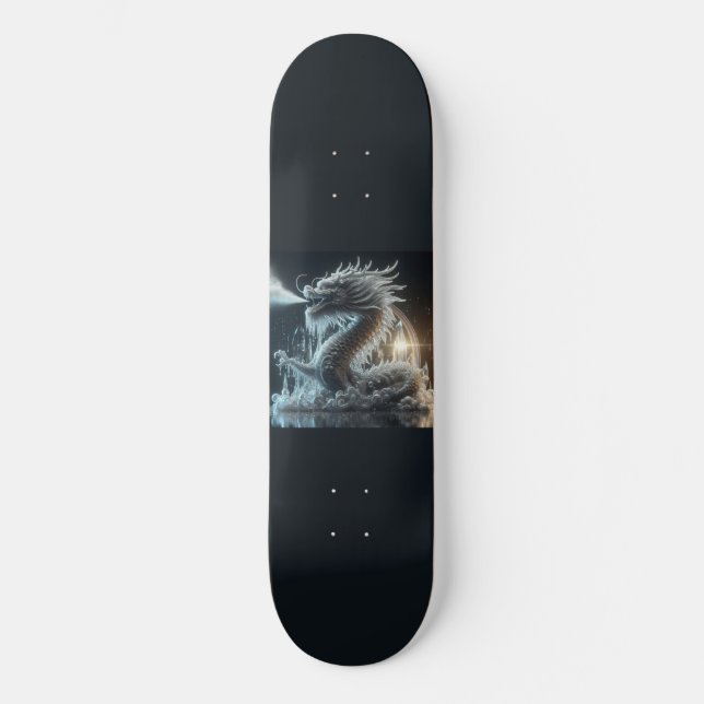 Skateboard Dragon de glace (Recto)
