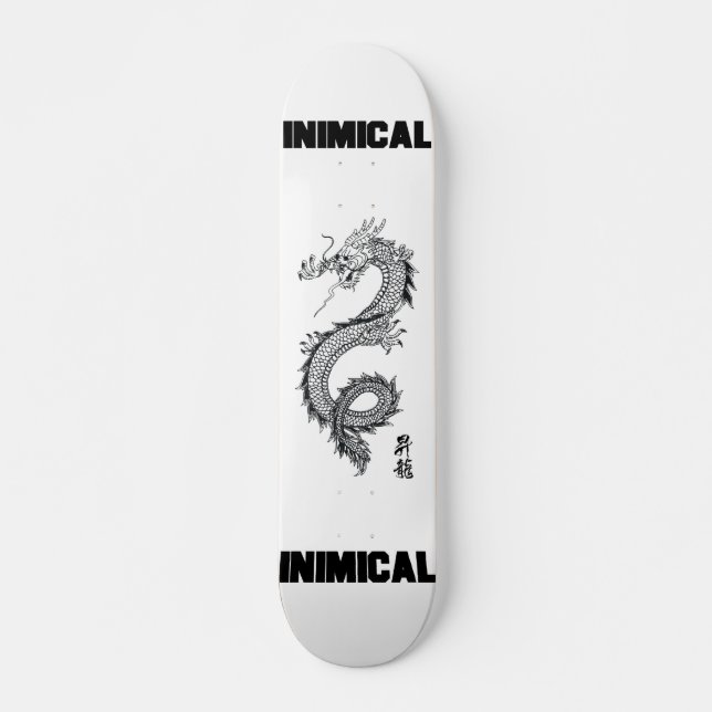 Skateboard Dragon du roi inimitable (Devant)