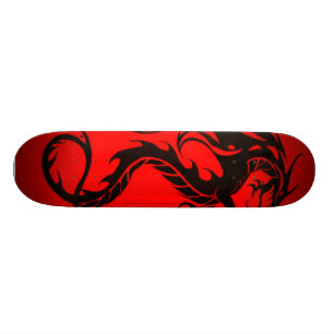 Skateboard Dragon noir