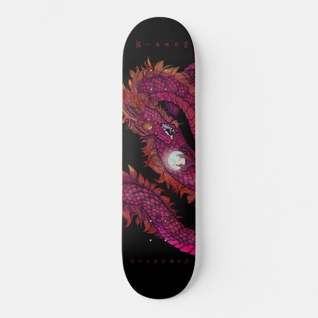 Skateboard Dragon Pearl (Recto)