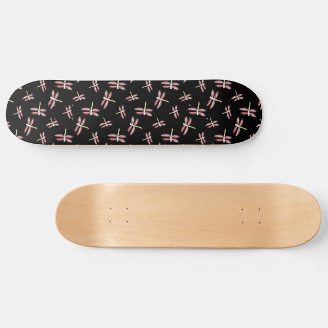 Skateboard Dragon rose (Horz)