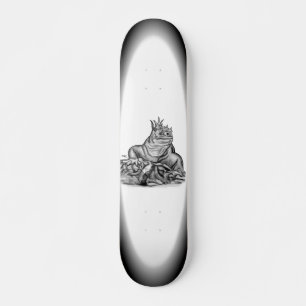 Skateboard Dragon sur le rocher