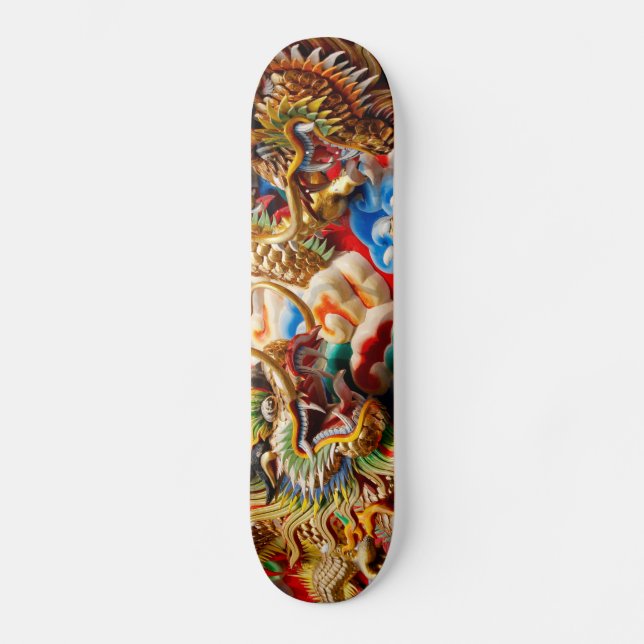 Skateboard dragon tempeboard (Recto)
