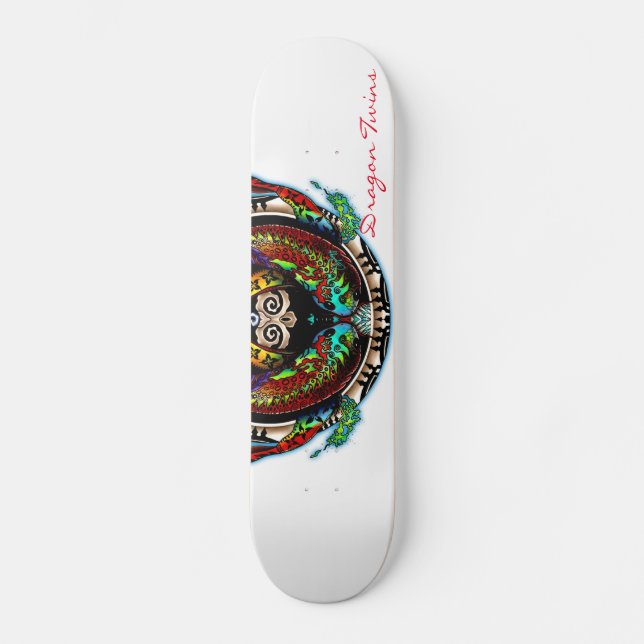 Skateboard Dragon Twins (Recto)