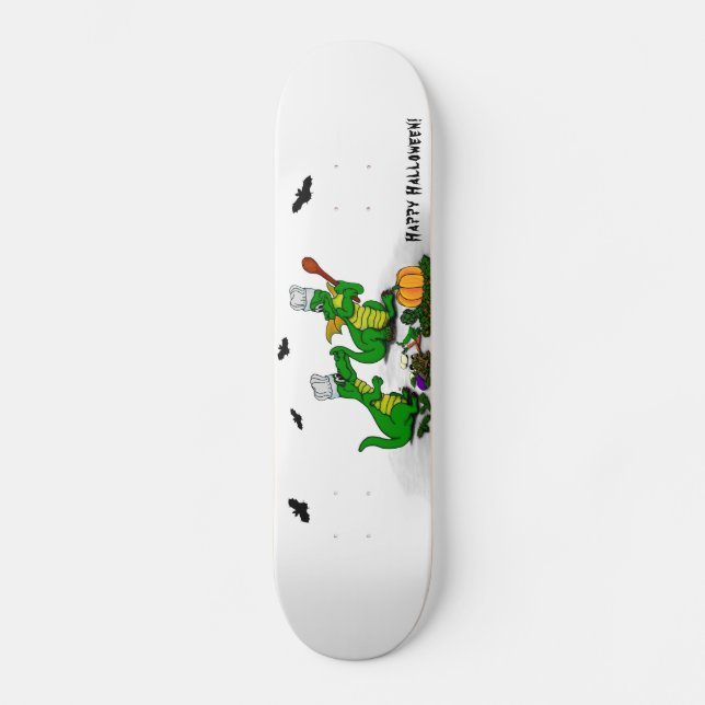 Skateboard Dragons - Happy Halloween ! Today I will cook  (Recto)