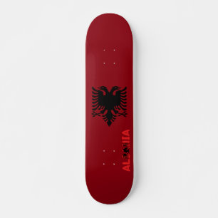Skateboard Drapeau albanais