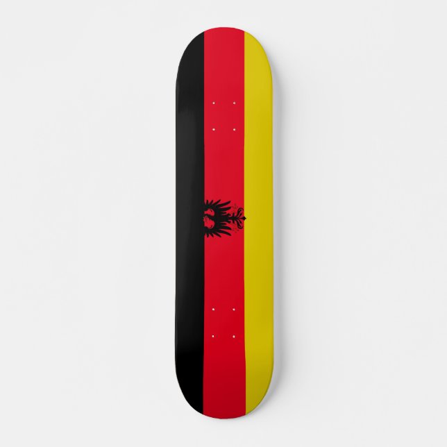Skateboard Drapeau allemand (Devant)