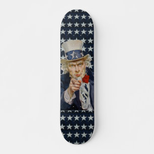Skateboard Drapeau américain
