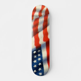 Skateboard Drapeau américain