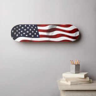 Skateboard Drapeau américain