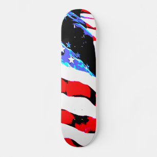 Skateboard Drapeau américain