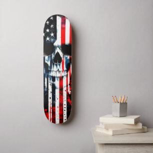 Skateboard Drapeau américain