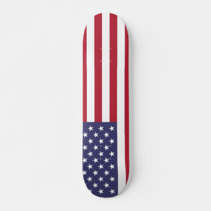 Skateboard Drapeau américain Indépendance Motif patriotique